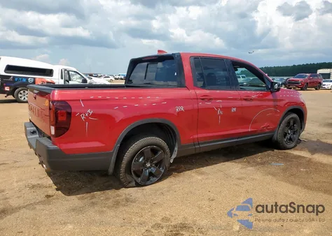 2024 Honda Ridgeline Black Edition z USA, uszkodzony, nr VIN 5FPYK3F87RB014589